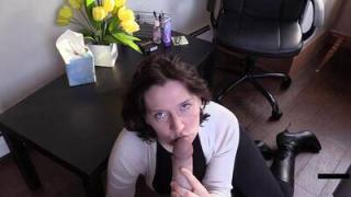 Bettie Bondage – Free Use Office Slut Deepthroats Dick